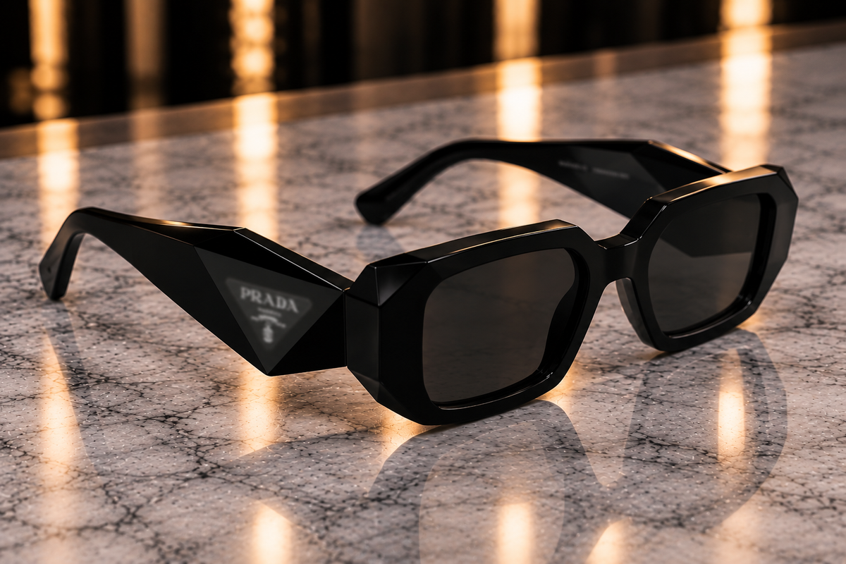 Prada Style Black Shades