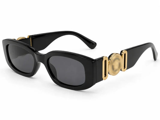 Medusa Style Black and Gold
